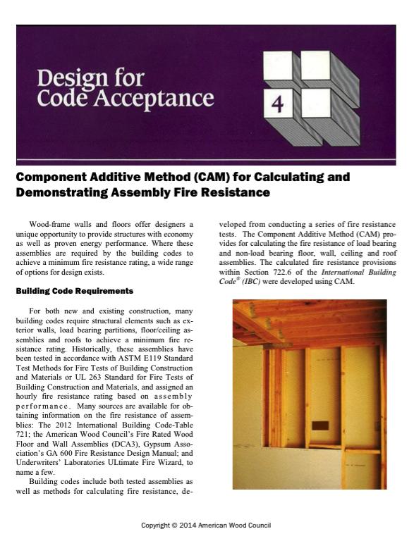 Exterior Walls Addi>on of WSP Can include WSP in assemblies which were tested without them: ESR 2586 AWC s DCA4 Gypsum Associa0on Manual GA Fire Resistance Design Manual item 23 in Sec0on 1 of the