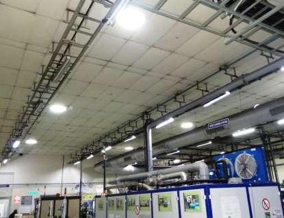 Solar Light Pipes Application Shop floor General