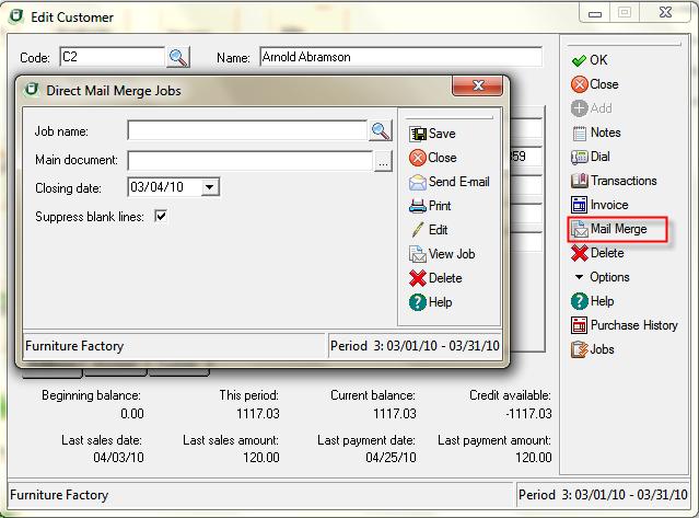 7 Management Reporting Sage DacEasy Point of Sale User s Guide You can merge a single record or a range of records.