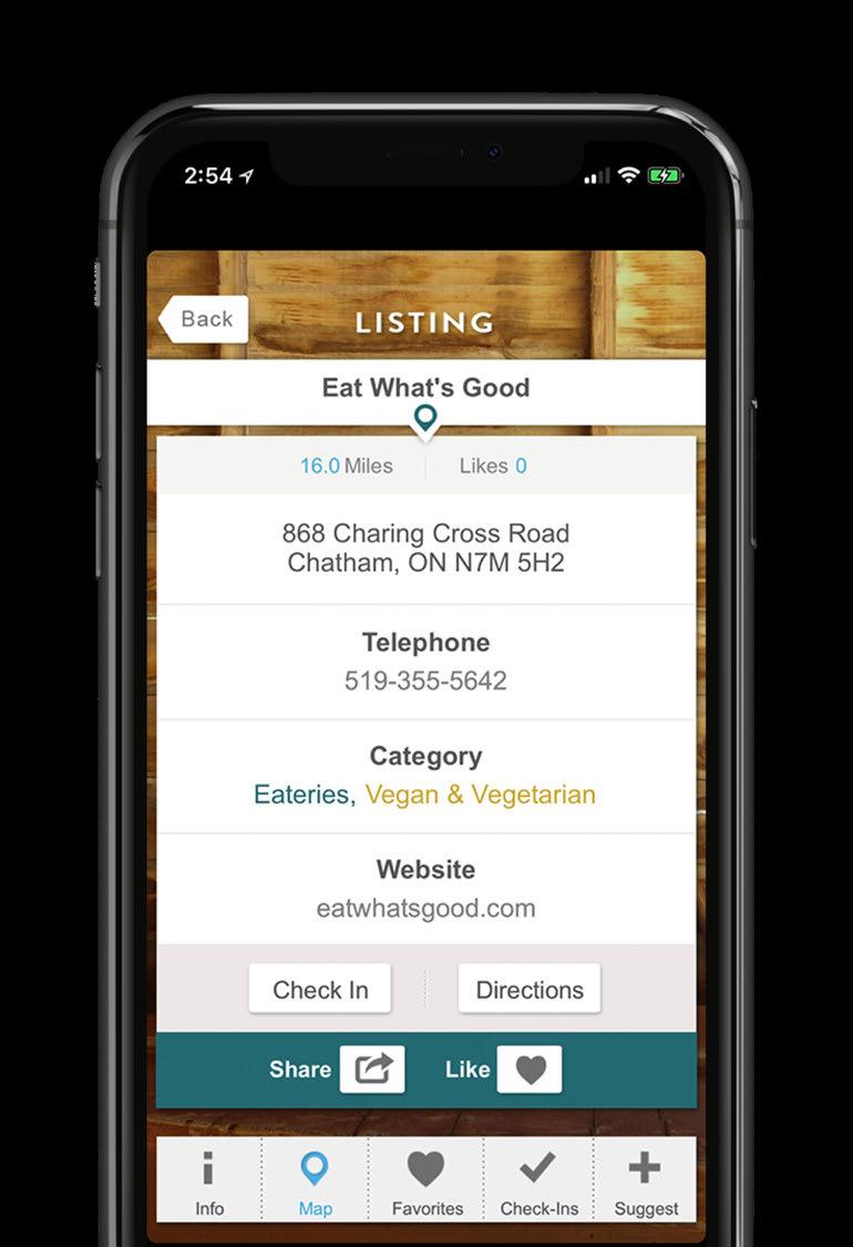 Food Tripping THE SOLUTION This app is designed to help diet-conscious consumers find healthier food options, share their favorite places to eat healthy, track the places they ve been to, and suggest