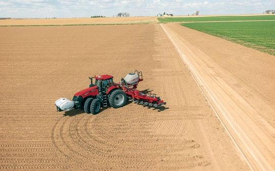 Strip-till: Efficiently hit tight spring planting windows with a planter that precisely follows strips, acres after acre.