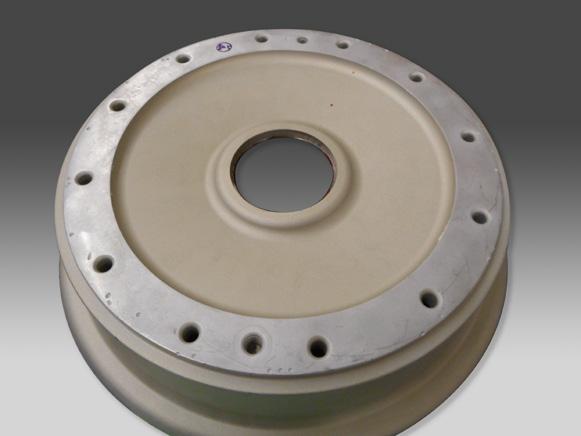 Corroded T-6 Wheel Assembly Customer Benefit: Utilizing Cold Spray to damaged wheels