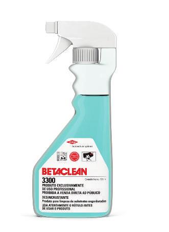 CLEANING AND PRIMING BETACLEAN 3300 Glass Cleaner Use for cleaning glass, ceramic materials, plastic-coated surfaces (PVC, PUR-RIM) and the pretreatment of surfaces prior to the application of