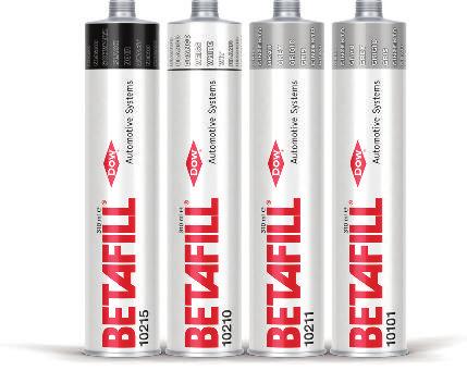 BETAFILL 10101 is sprayable and UV stable, it can be used on passenger cars, light commercial/leisure vehicles and in heavy truck applications for: Passenger cars, light commercial/leisure vehicles