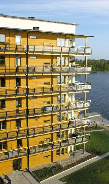 A versatile material Multi-storey buildings The interest in timber