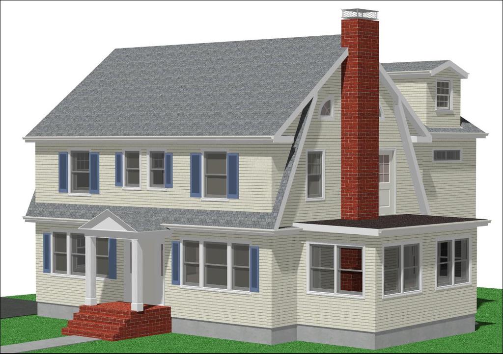 FOR VISUALIZATION PURPOSES ONLY - SEE ELEVATIONS FOR GREATER DETAIL EXISTING FRONT AND LEFT EXISTING FRONT AND RIGHT EXISTING REAR AND RIGHT " 6" 848 4'-0" GPR ING SOLUTIONS 848 148 sq ft 3 18'-"