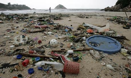ISSUE: Ocean Pollution CAUSE: Plastic pollution on land is carried out to sea by wind and rain We're surrounded by plastic.