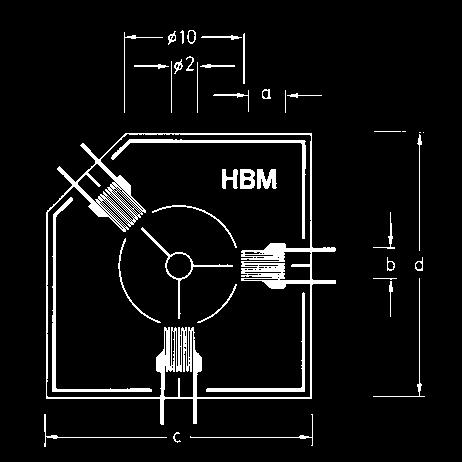 HBM strain gauges Strain gauges for determination of residual stress The hole drilling method is frequently used to determine residual stress.