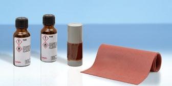 However, if the temperature around the measuring point is higher than about 80 C, we recommend using a hot curing adhesive or a heat resistant or cold curing epoxy resin adhesive (X280).