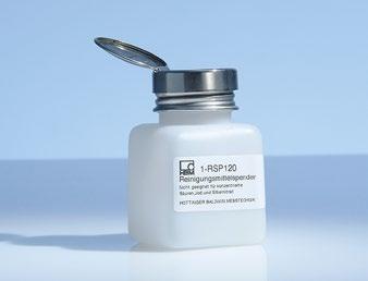 HBM strain gauges Cleaning agents, bonding and soldering materials Cleaning agent RMS1 Environmentally-friendly solvent mixture that dissolves all normal contamination.