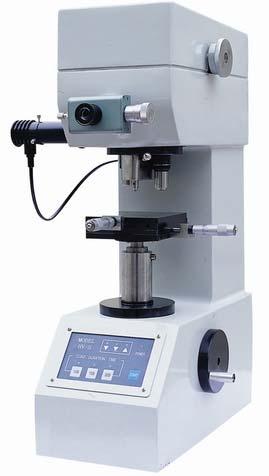 RS232 data output Bright & clear LCD display 300 hours continuous use with standard batteries Automatically switch off Battery low indication and alarm Model HV-5 Low Load Vickers Hardness Tester