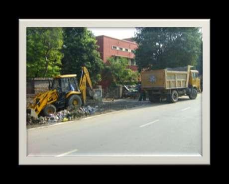 Total Number Collection Points Open Dump:- 102 & Metal Bins:- 164 Garbage from Open Dumps 650 MT to 700 MT