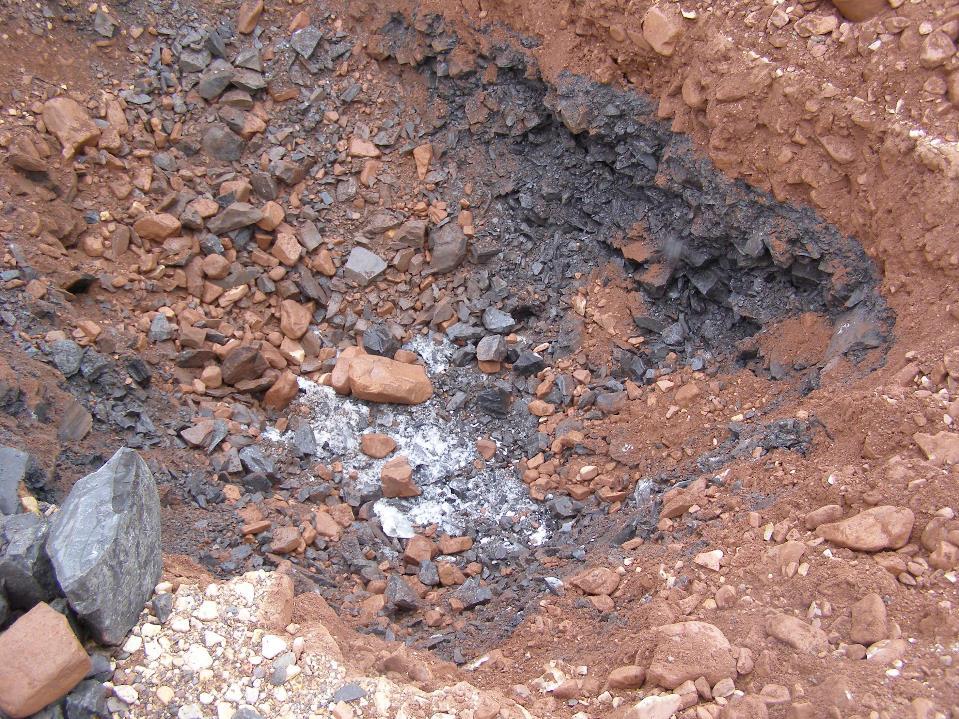 Test Pit Excavated in 2007