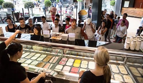 Mövenpick Australia growing strongly through retail innovation Swiss icon setting new trends as ice-cream goes upmarket and dine-in.