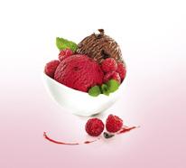 dine in table menu of luscious ice cream creations, desserts, pâtisseries and barista coffee.