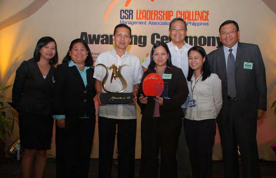 AWARDS AND RECOGNITIONS CSR LEADERSHIP CHALLENGE