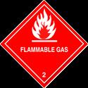 1 - Flammable Gas, gases which ignite on contact with an ignition source. o Ex:- Hydrogen, Acetylene etc.
