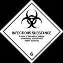 Toxic & Infectious Substances, are classified in two sub divisions as under. 6.
