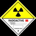 The following radioactive materials are not included, A Implanted or incorporated into a person or live animal for diagnosis or treatment.