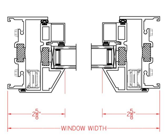 Venting windows for our Historical family of products Thermally Broken Aluminum Casement Window - AW-50 Rating* Thermally Broken Aluminum Awning Window - AW-50 Rating* Thermally Broken Aluminum