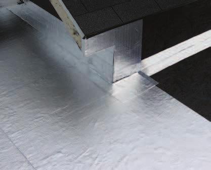 After applying WeatherBond, Peel & Seal aggressively sticks to the EPDM surface to create a weathertight bond.
