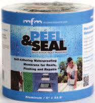 5 Aluminum White Almond Granite Gray 45 mils >55 10-Year Peel & Seal Aluminum Shrink-Wrapped The original Peel & Seal aluminum finish product in a shrink-wrapped and labeled roll for individual sale.