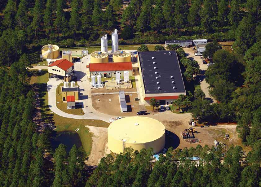 An aerial view of WTP No.