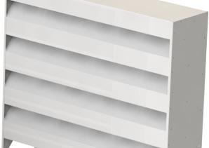 Side-by-side sections Side-by-side sections will be produced as regular single section louvres for positioning adjacent to each other.