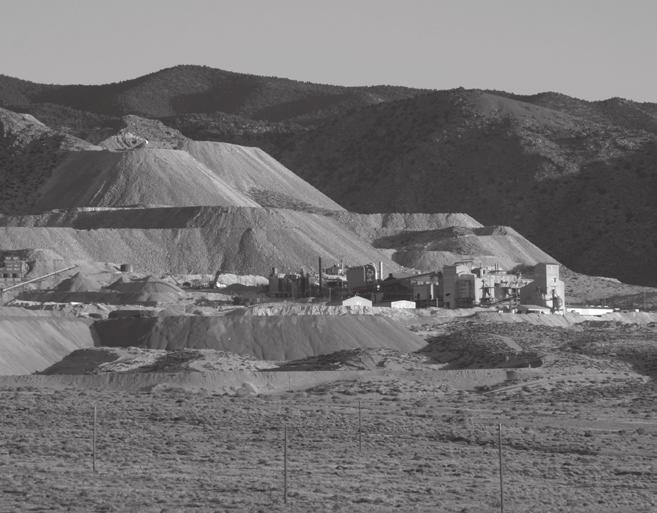 Section VI Esmeralda County Basalt Mine and Mill (1) Grefco Minerals, Inc. 36994 Summit Lake Rd.