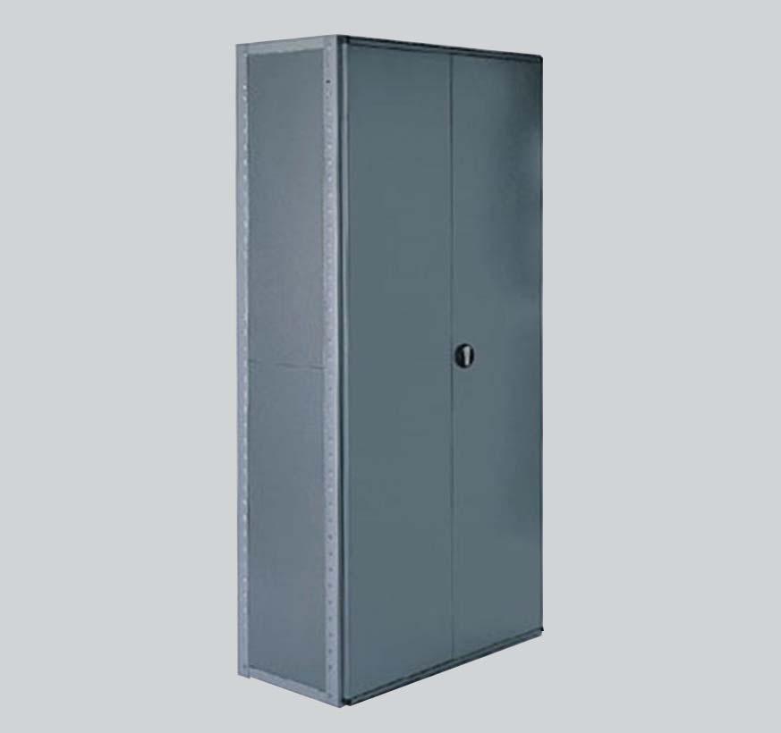 Shelving Accessories Doors Full-height doors (82 1/2" for 85 1/2" units Catwalk-height doors (72 1/2") for multitier installations (accommodates overhead support structure) Doors can be easily