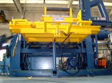 Options for increasing productivity: Vertical Supports; Lateral Supports; Plate Feeding System; Numeric Control Units; The lateral or side support is needed only for rolling very light