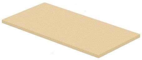 Size: 3/8 x 2-3/4 SHELVES: PARTICLE BOARD (ESFB) Particle Board is an economical but