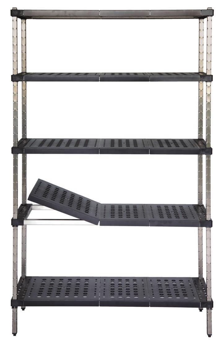 SHELVING Real Tuff Shelving Australia s most popular commercial shelving is now stronger, neater and easier to clean.
