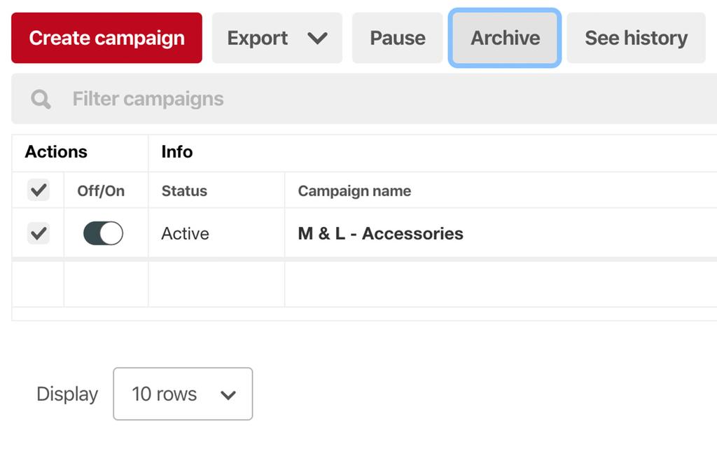 If you have assigned multiple people access to your ad account, you can also see who made the changes.