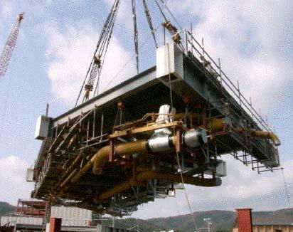 Modular Designs Structures Super Large Scale Upper Drywell Module Kashiwazaki-Kariwa Main Control