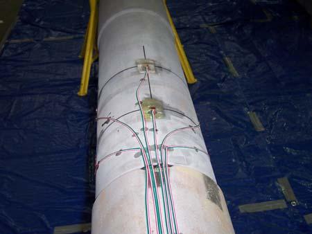 180-inches 78-inches Circumferential groove (goes all the way around the pipe) NOTE: The wall thickness should