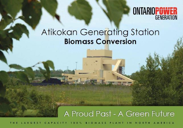 Atikokan GS 220 MWe, sub-critical Designed for lignite New fuel receiving, storage and dedicated handling systems New