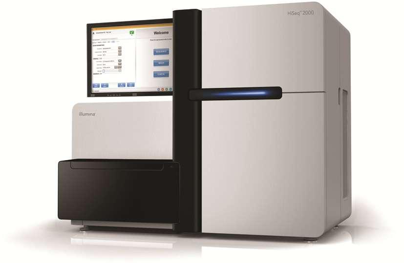 HiSeq 2000 Redefining the trajectory of sequencing HIGHEST OUTPUT Initially capable of up to 200 Gb per run FASTEST DATA RATE ~25 Gb/day 7-8 days