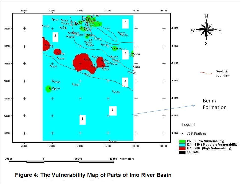 Vol.3, Issue.1, Jan-Feb. 2013 pp-291-295 ISSN: 2249-6645 IV. CONCLUSION The study area consists of coastal plain sands with relatively high permeability, so most of the area is moderately vulnerable.