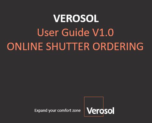 Option 3. Download the Online User Guide Get started with: - Shutter Orders - Made2Fit 3.
