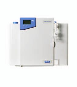 Type II + water (General laboratory grade) PURELAB Option-R The popular choice for everyday laboratory work, with flow rates from 7 to 60 liters per hour Multiple purification technologies