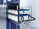 All units are perfectly adapted to standardized wire basket and container systems.