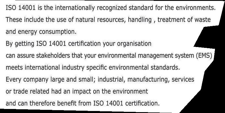 ISO 14001 Environmental
