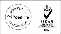 CERTIFICATE OF APPROVAL No CF 185 This is to certify that, in accordance with TS00 General Requirements for Certification of Fire Protection Products The undermentioned products