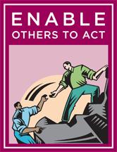 PARTICIPATIVE LEADERS ENABLE OTHERS TO ACT Enable others to act It requires a team effort