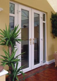 French Doors A simple,sophisticated set of doors to brighten your home and allow easy access to the garden or balcony.