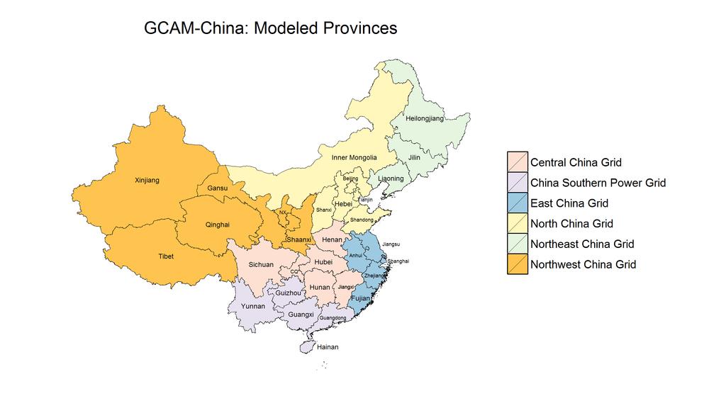GCAM-China Regional Modeling in a Global Context!