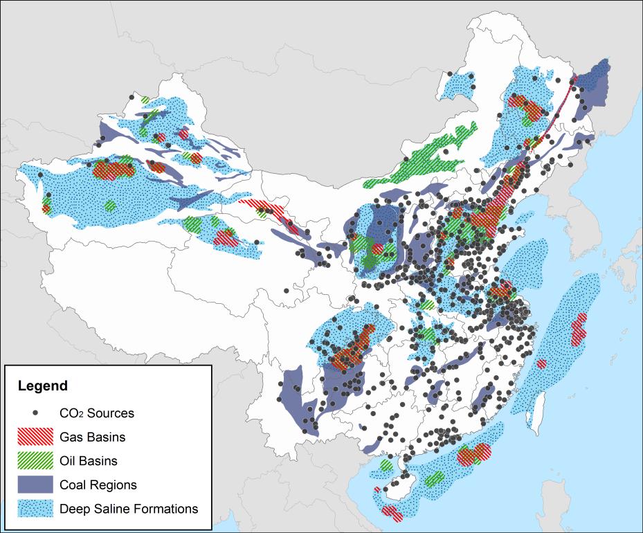 Significant opportunity for both lowcost and moderately priced storage Cost ($/tco 2 ) 40 20 0-20 Inner Mongolia (Erlian Basin, Ordos Basin) 40 20 0-20 Shandong