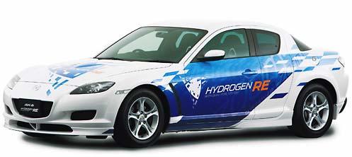 Figure 8 : MAZDA RX-8 Hydrogen RE vehicle and the H 2 rotary engine [8] 1.