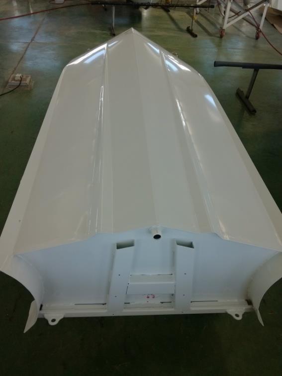 Aluminium hull Measure the coating thickness on 12